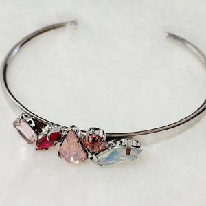 Paparazzi Gemstone Grotto Bracelet GORGEOUS Iridescent Pink Rhinestones